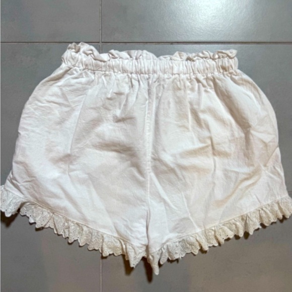 Francesca’s Blue Rain Kenya Eyelet Trim Soft Shorts - Picture 6 of 6